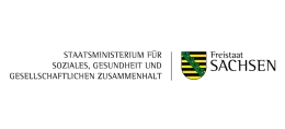 Logo Sächsisches Staatsministerium für Gesundheit, Soziales und gesellschaftlichen Zusammenhalt
