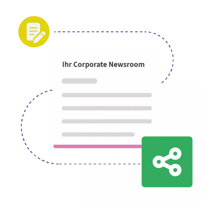 Corporate Newsroom Collage - Strategie