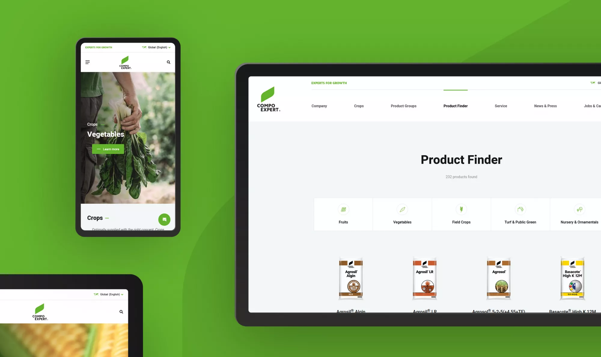 Compo Expert Product Finder