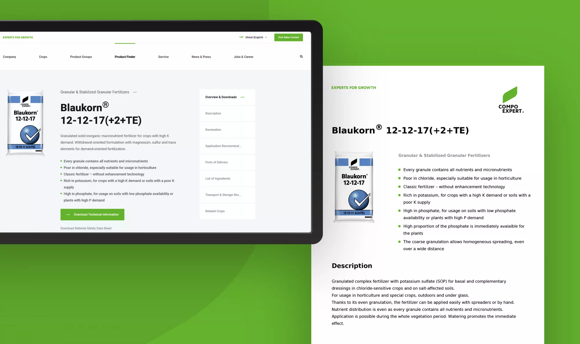 Compo Expert Product Details
