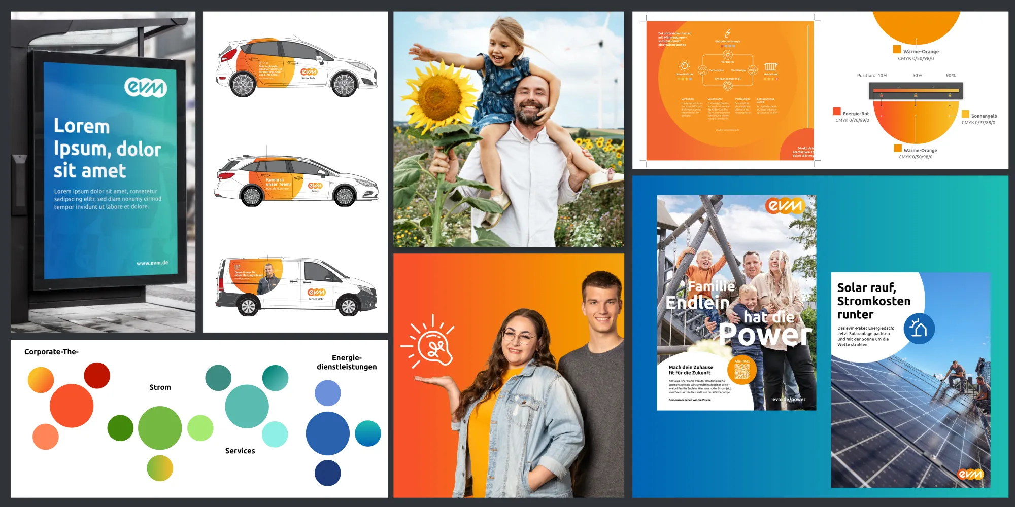 Beispiele des Designs