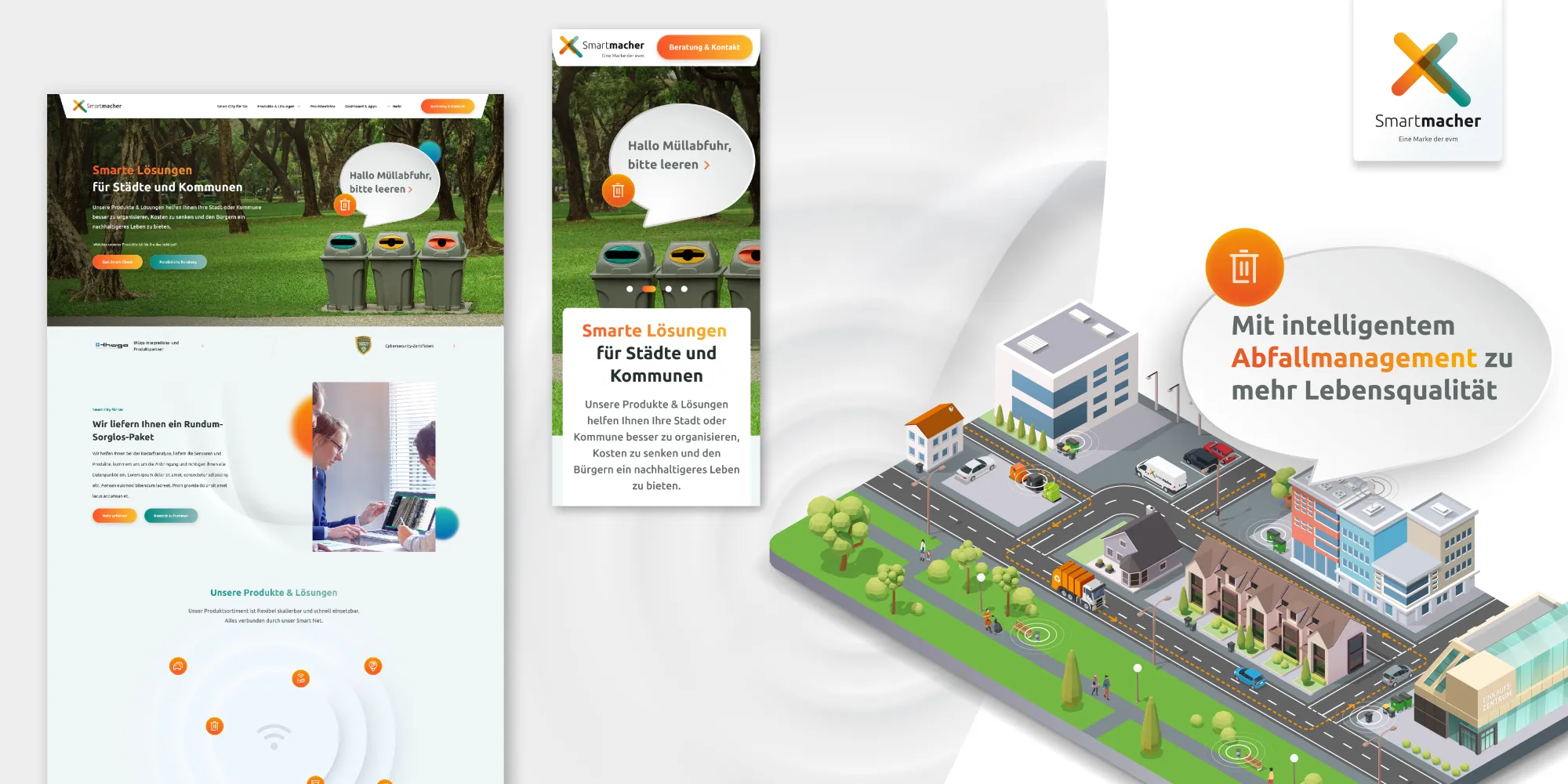 Beispiele für die Smartmacher Website