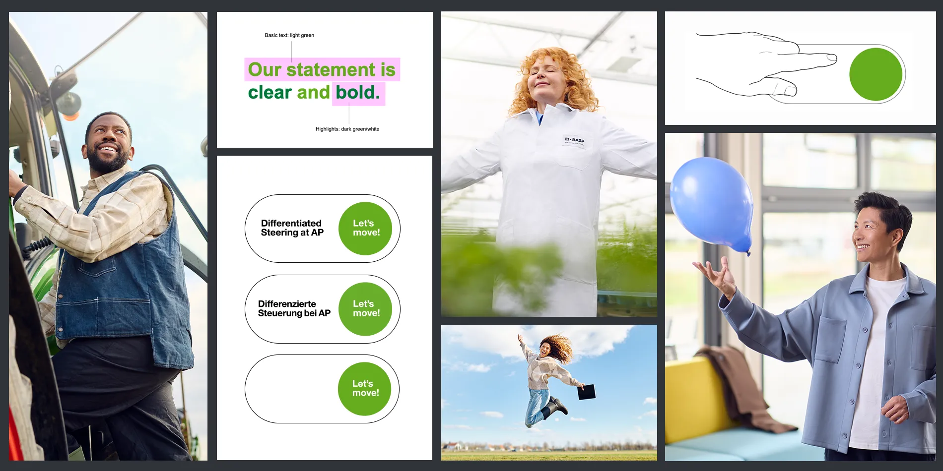 Beispiele aus BASF Differentiated Steering