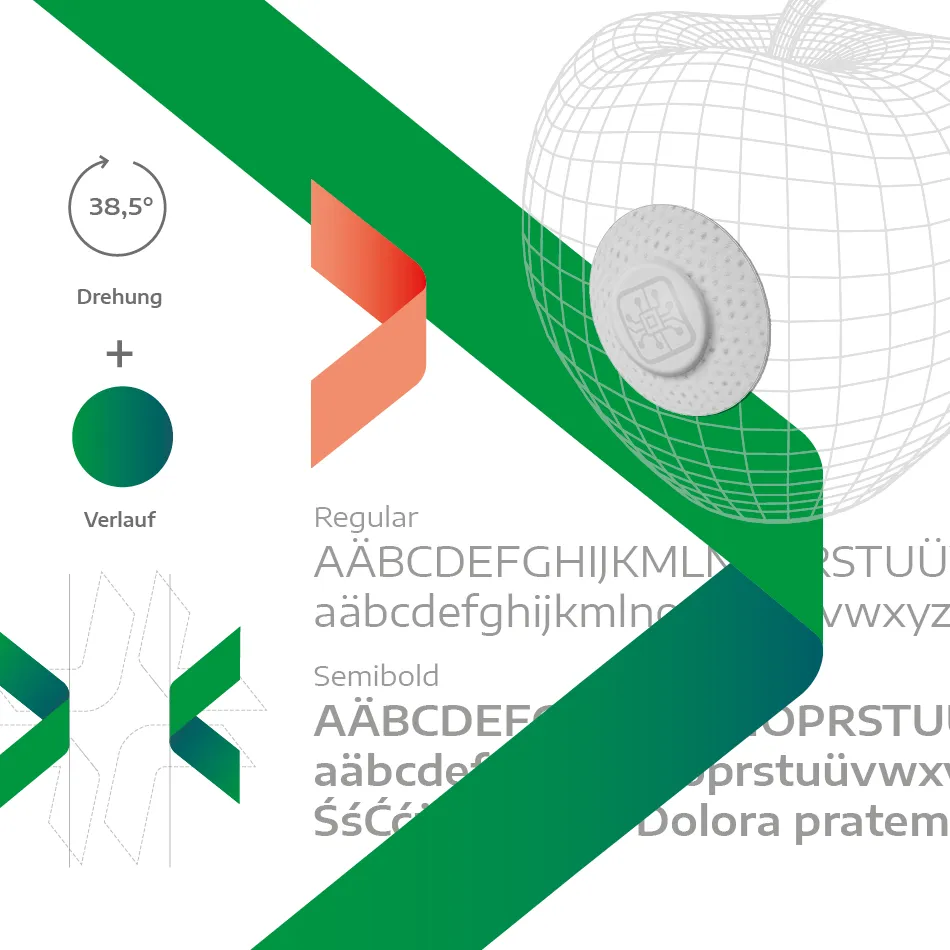 Ein Ausschnitt von Elementen aus dem CD von Lohmann
