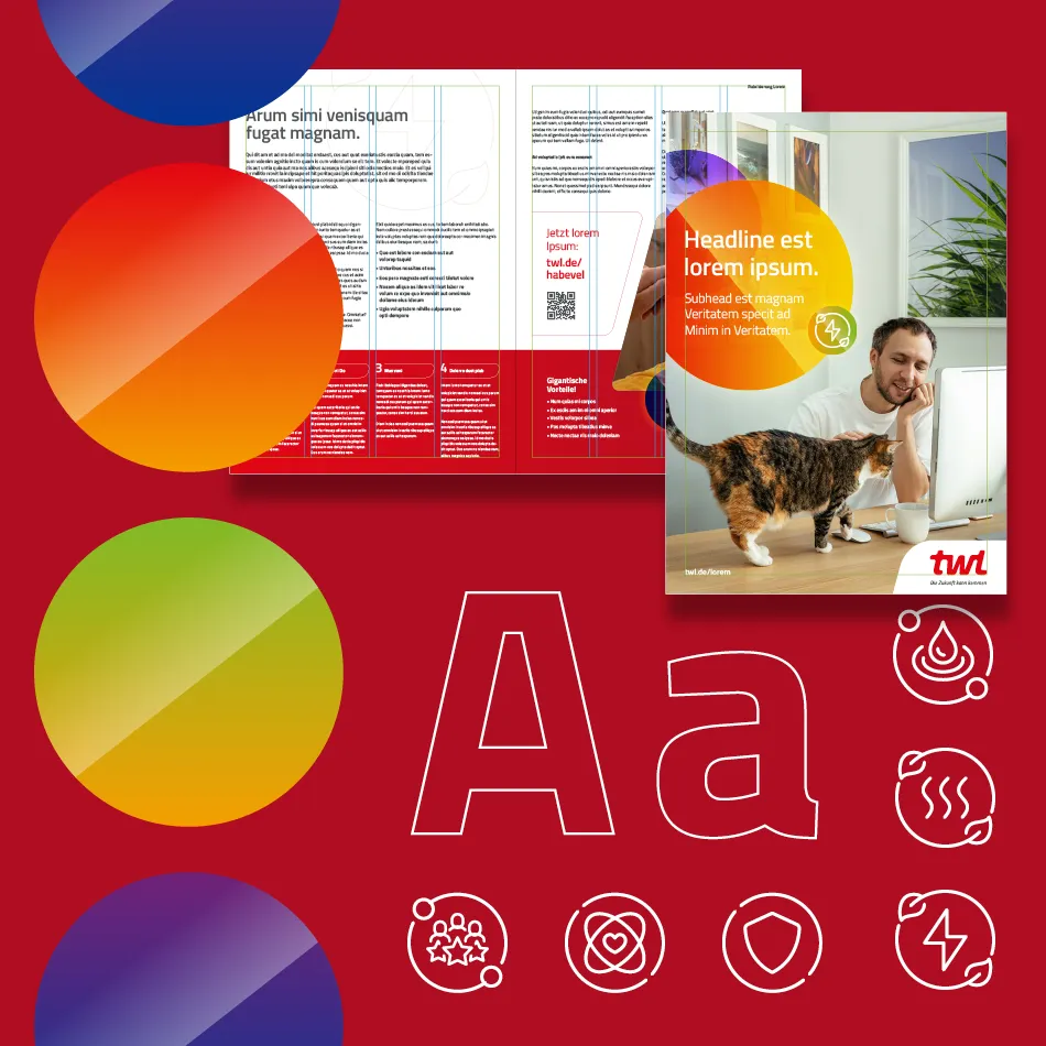 Ein Ausschnitt von Elementen aus dem CD von TWL