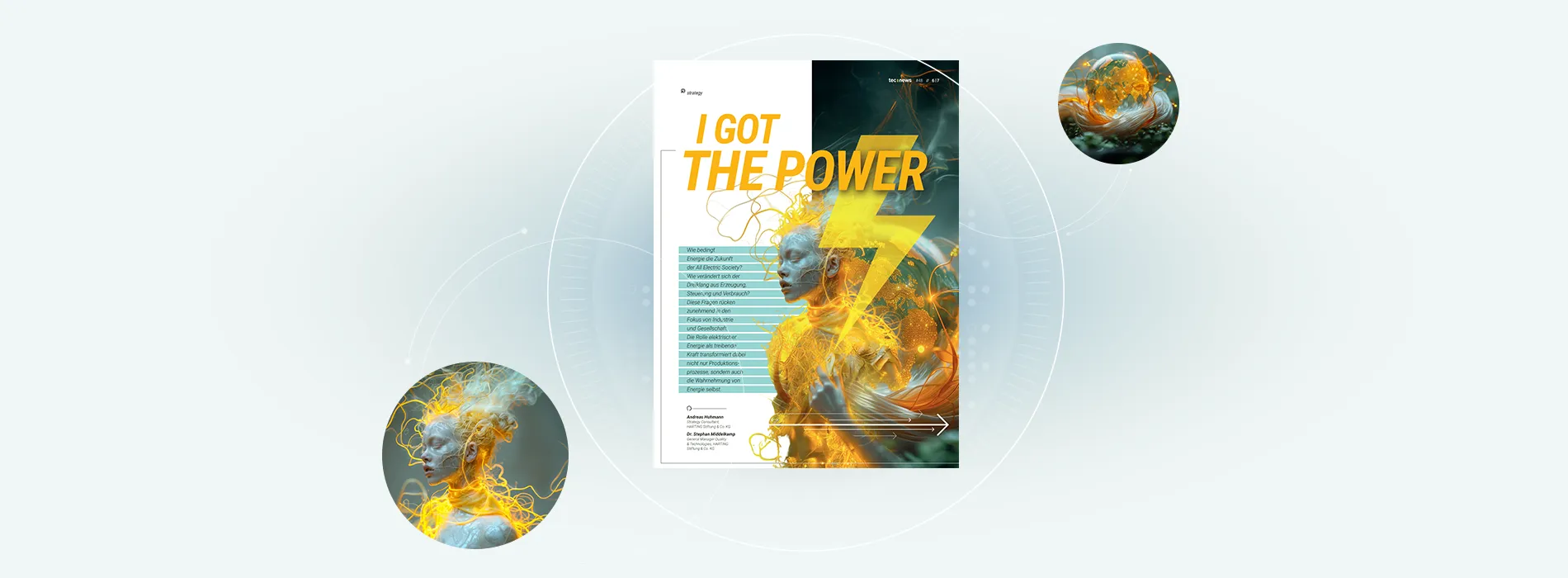 Beispiel eines tec.news Magazins von HARTING