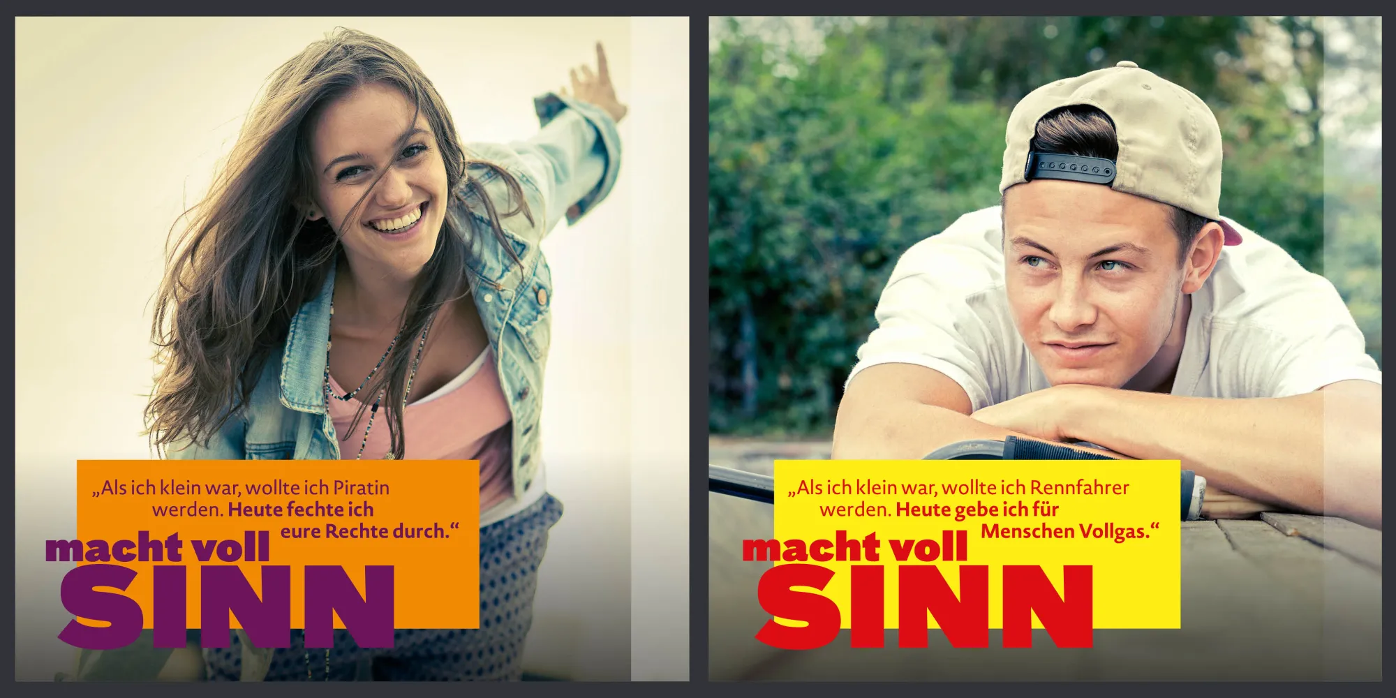 Zwei Motive aus der Kampagne