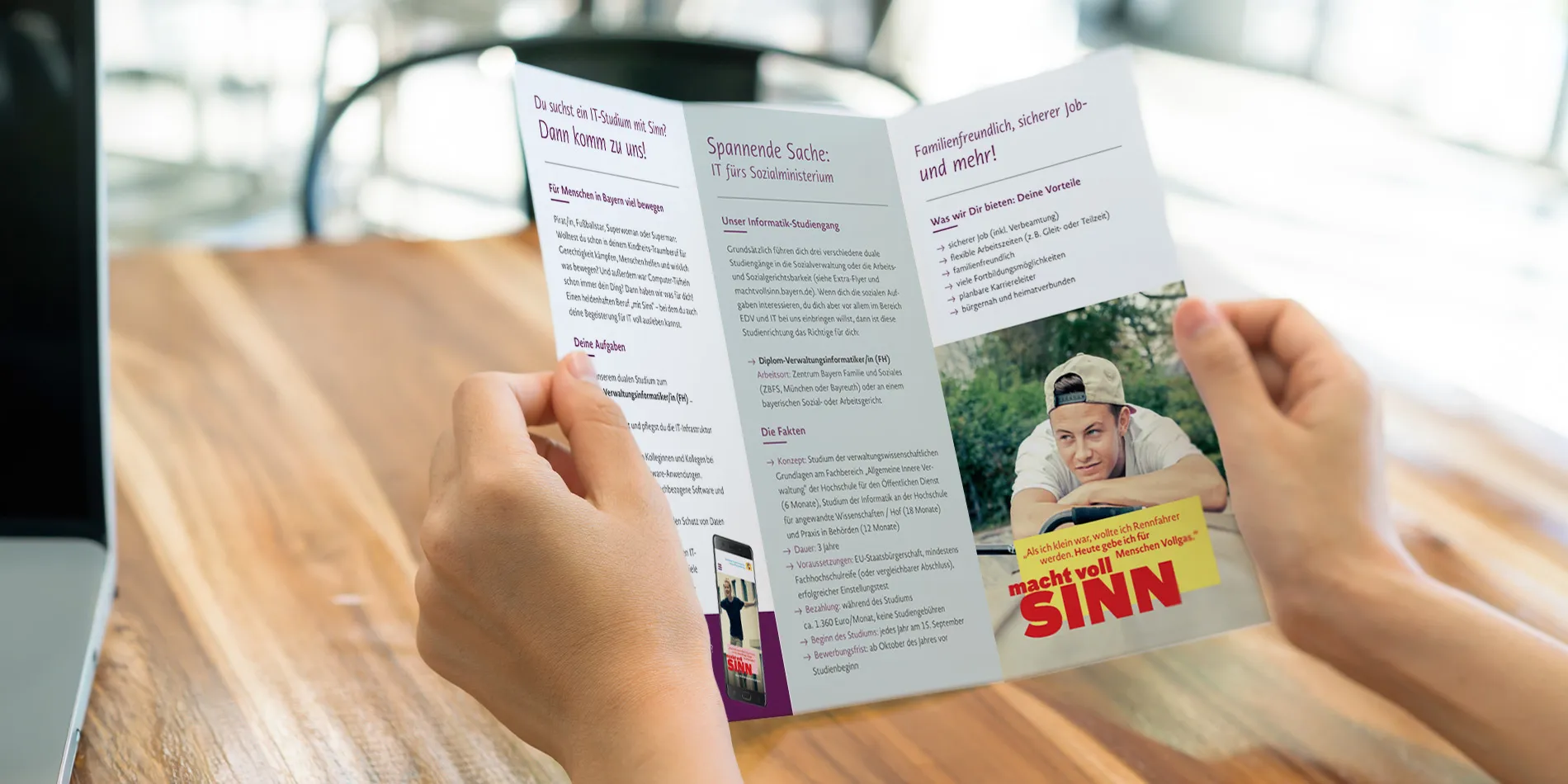 Ein Flyer aus der Kampagne