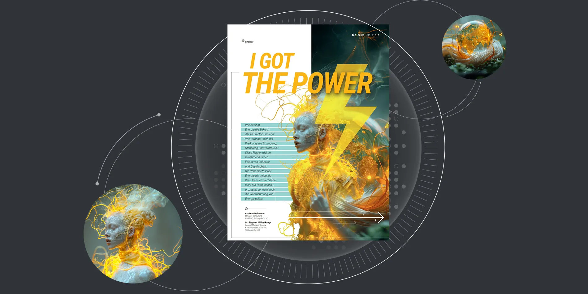 Beispiel wie KI im Magazin genutzt wird.