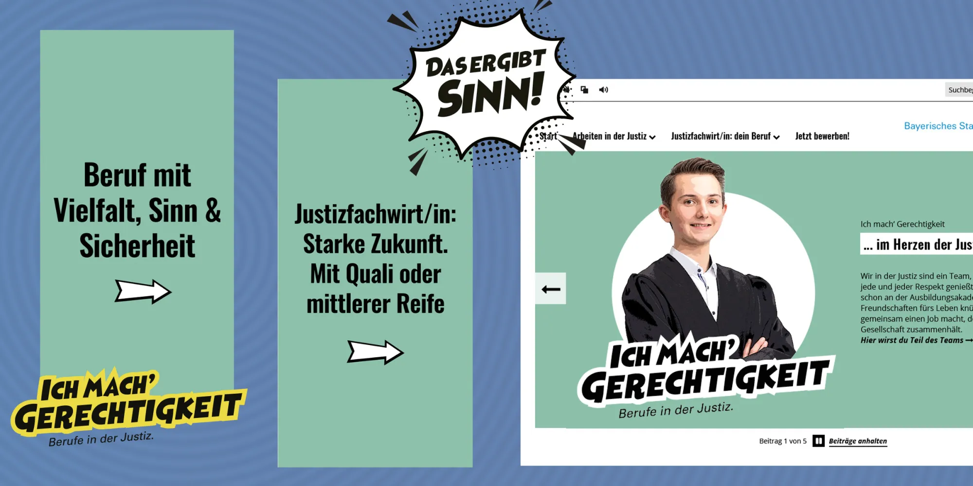 Beispiele der Texte in der Kampagne
