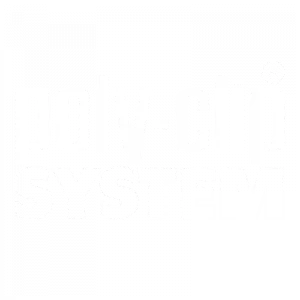 Poly-clip Logo in weiß